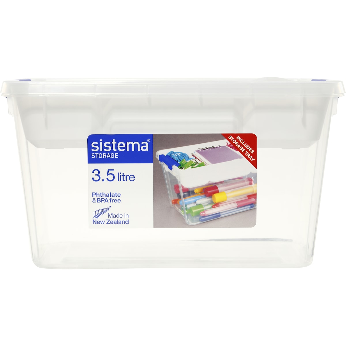 Sistema Storage With Tray 3.5L each