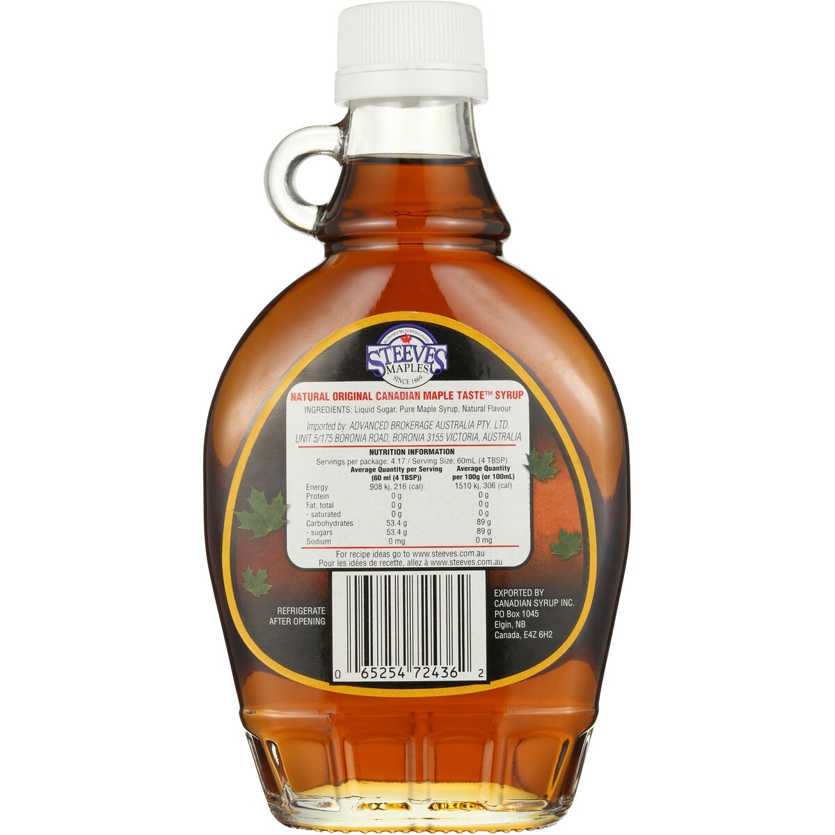 Steeves Maples Maple Syrup 250mL