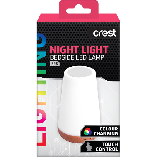 Crest Night Light Bedside Lamp each