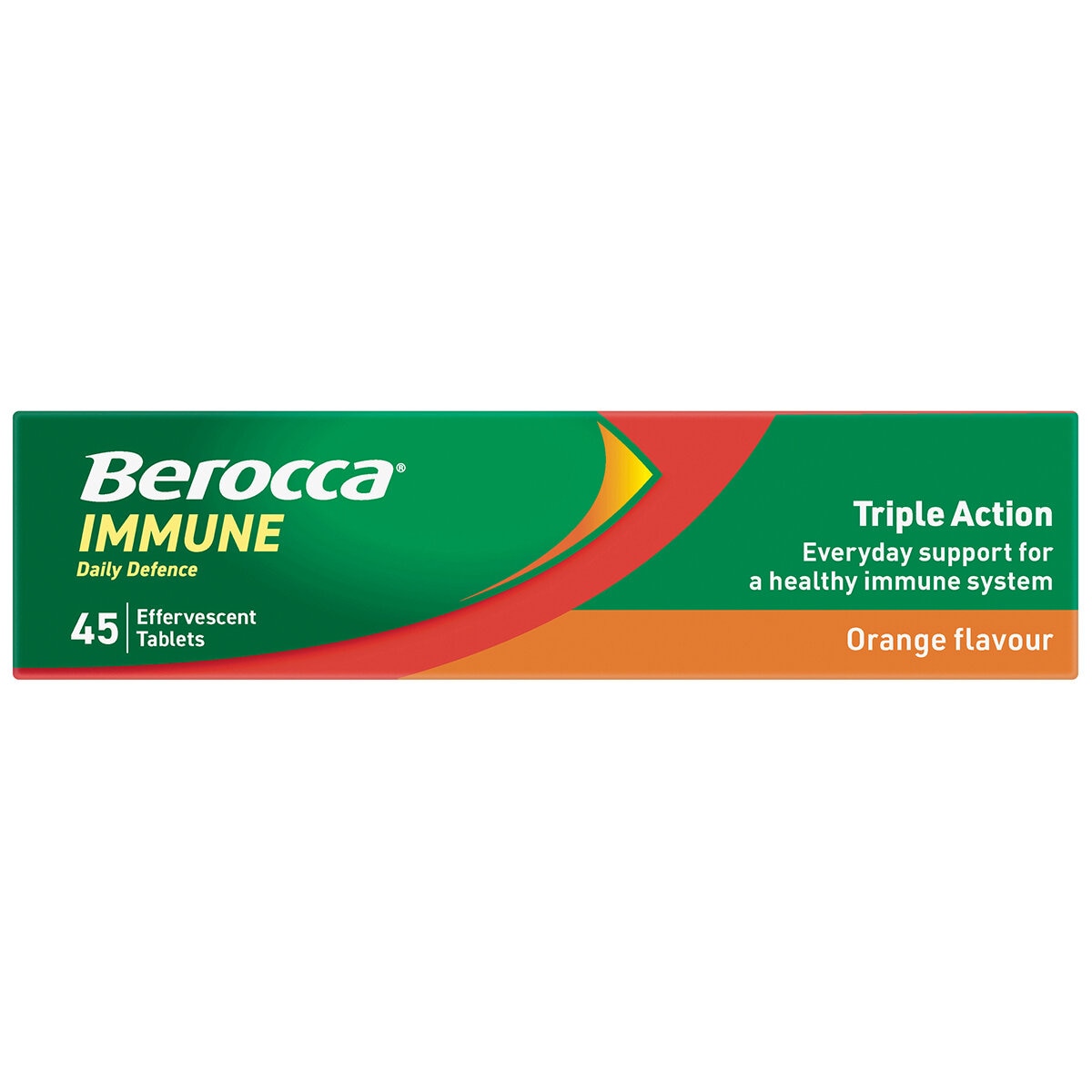 Berocca Immune Daily Defence Orange Effervescent Tablets 2 x 45