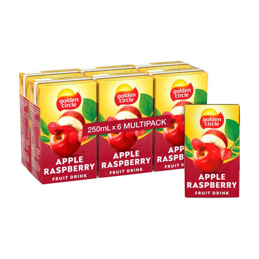 Golden Cire Tetra Drink Apple Raspberry 6 Pack - 1.5L
