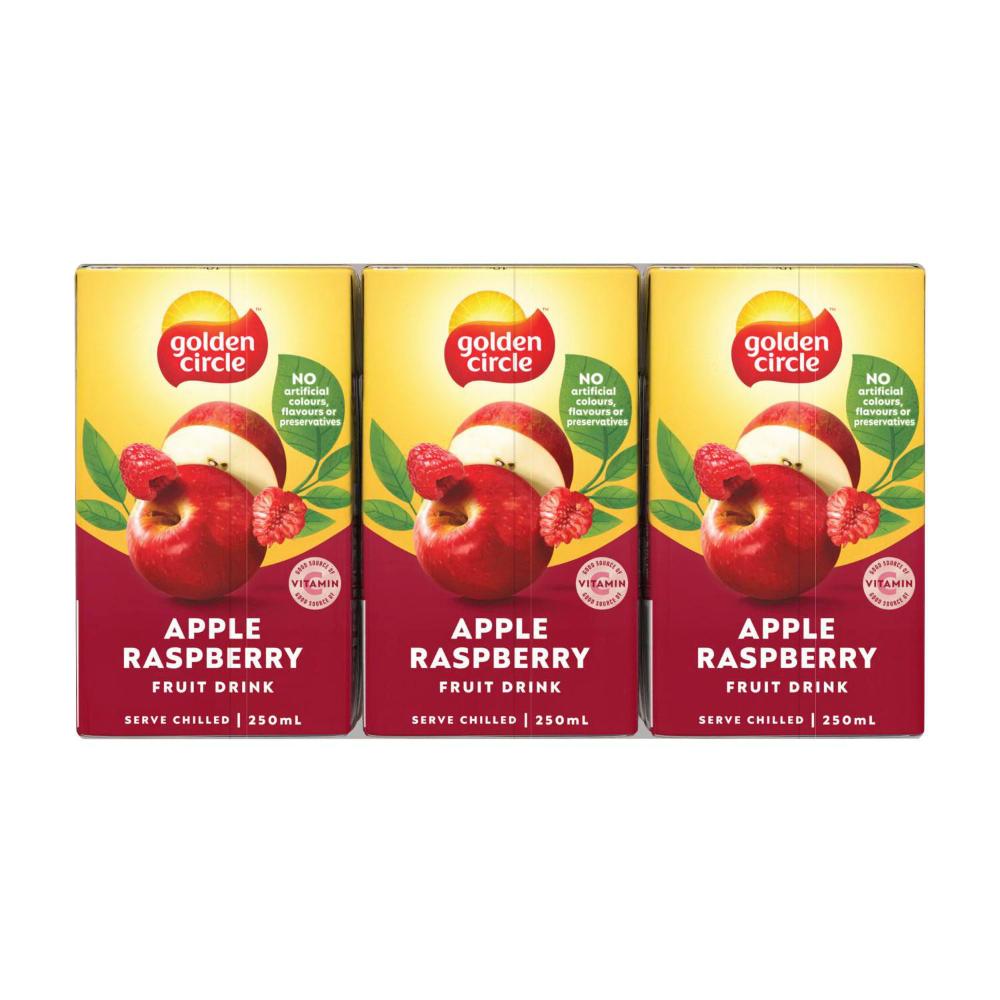 Golden Cire Tetra Drink Apple Raspberry 6 Pack - 1.5L