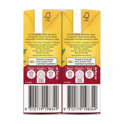 Golden Cire Tetra Drink Apple Raspberry 6 Pack - 1.5L
