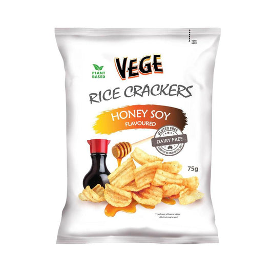 Vege Crackers Honey Soy Flavoured - 75g