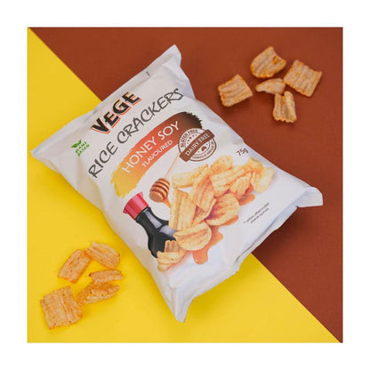 Vege Crackers Honey Soy Flavoured - 75g