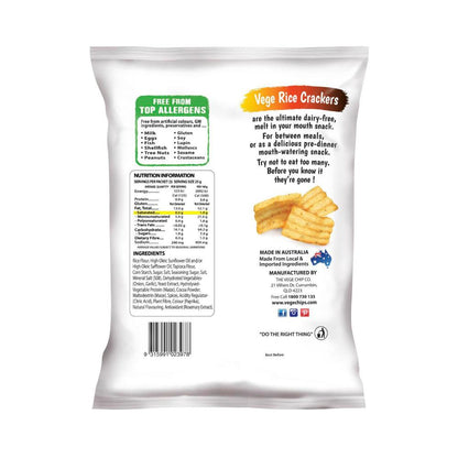 Vege Crackers Honey Soy Flavoured - 75g
