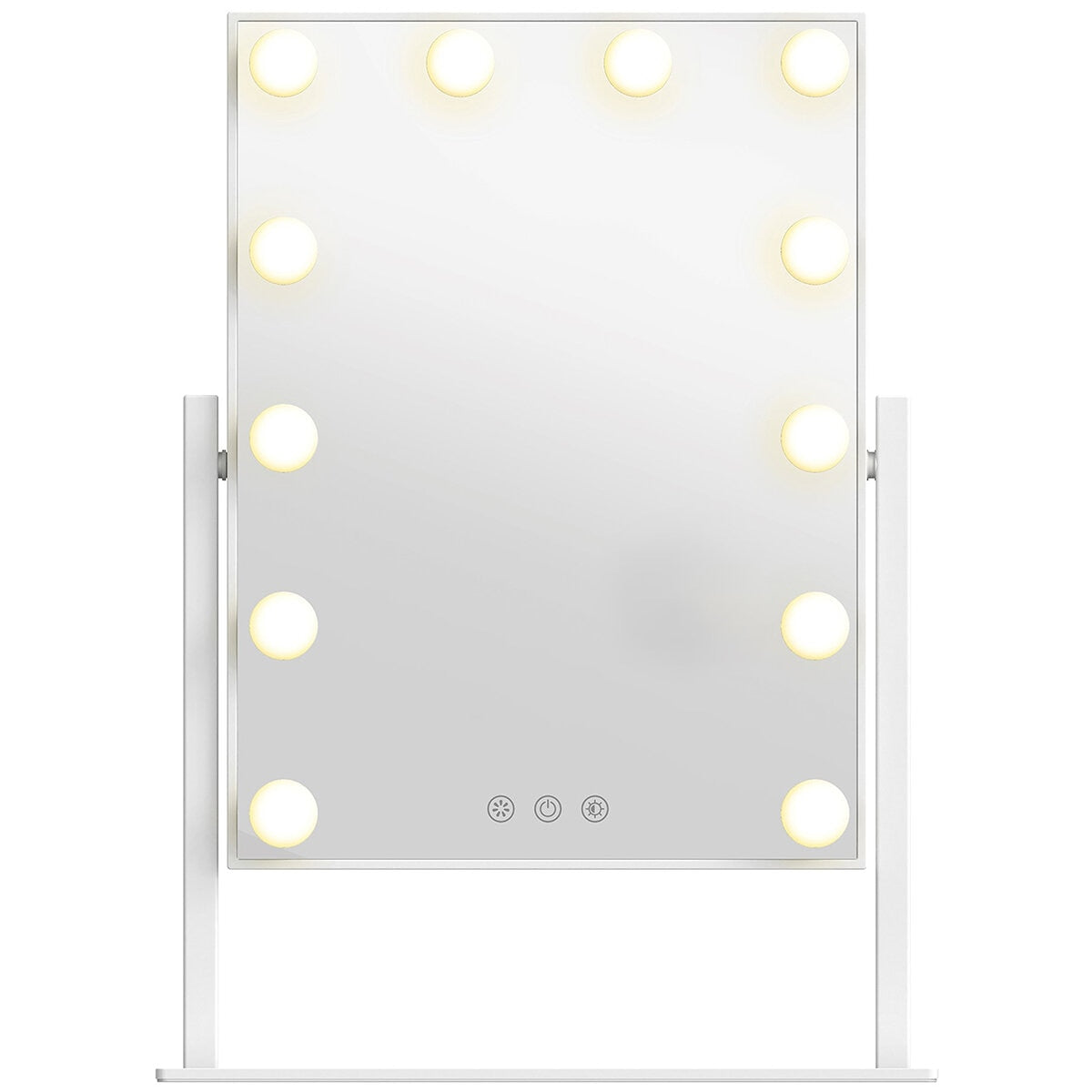 Sheffield Labs Broadway Vanity Mirror MR6012A LED Touch White Metal Glass