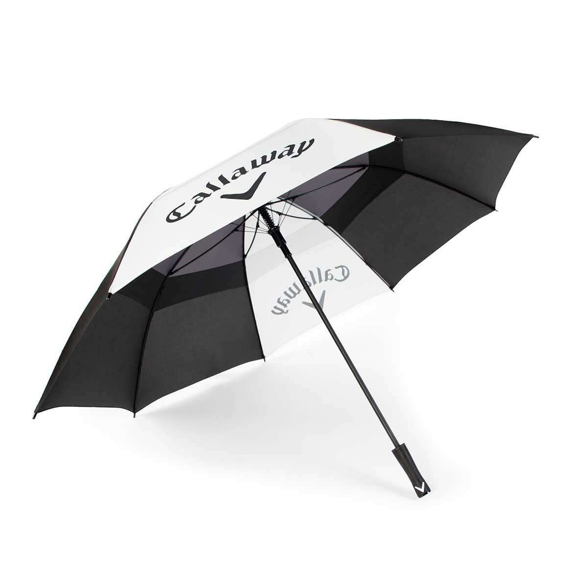 Callaway Auto Open Vented Golf Umbrella Navy/Black Polyester 157cm 2 Pack