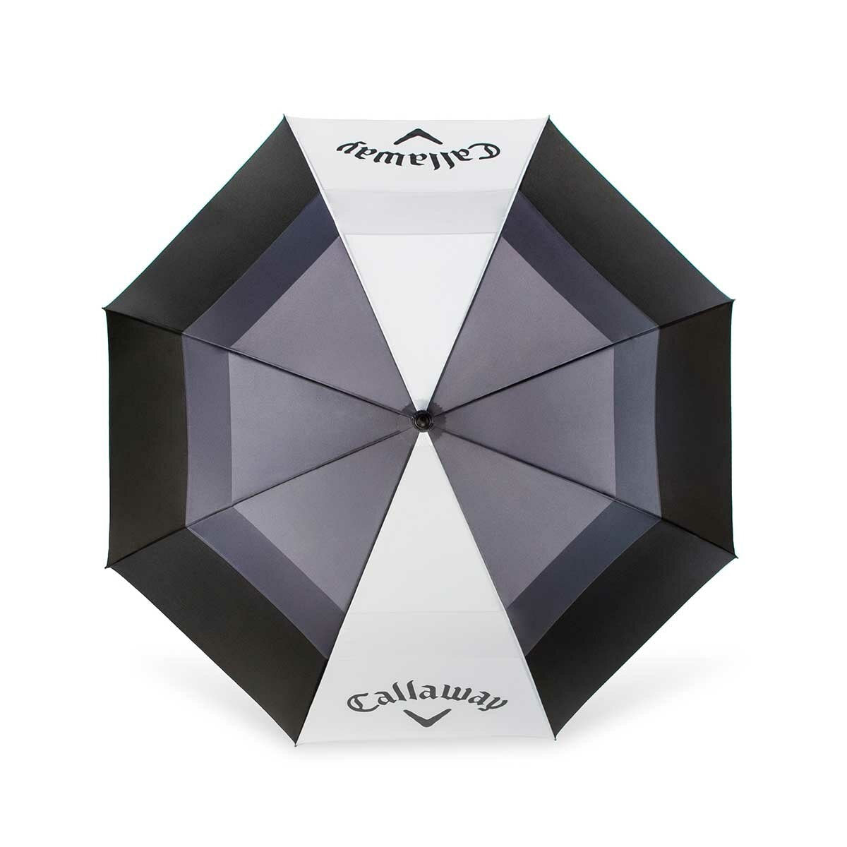 Callaway Auto Open Vented Golf Umbrella Navy/Black Polyester 157cm 2 Pack