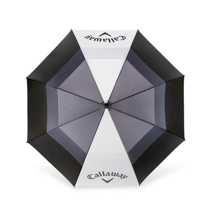 Callaway Auto Open Vented Golf Umbrella Navy/Black Polyester 157cm 2 Pack