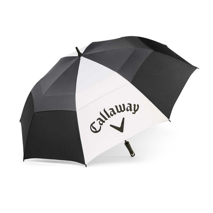 Callaway Auto Open Vented Golf Umbrella Navy/Black Polyester 157cm 2 Pack