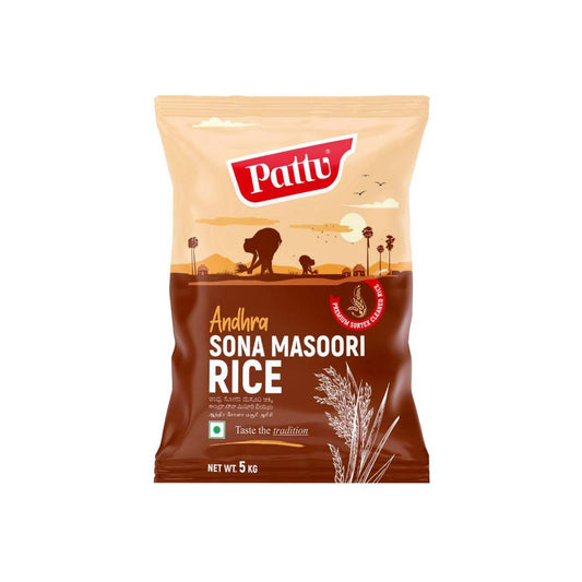 Pattu Sona Masoori Rice - 5 KG