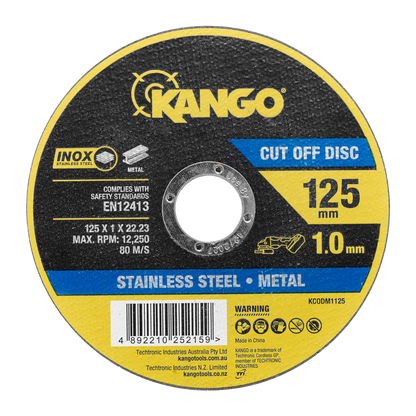 Kango Metal Cut Off Discs - 125mm - 12 Pack