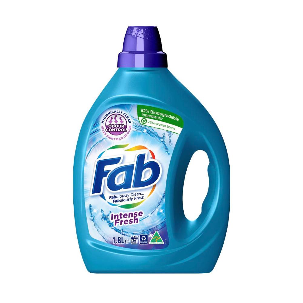 Fab Intense Fresh Laundry Liquid - 1.8L