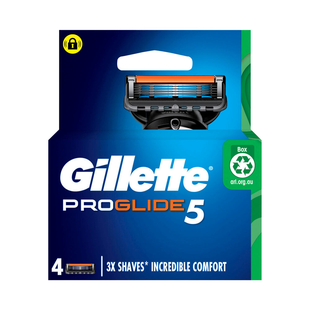 Gillette Proglide Flexball Razor Blades - 4 pack
