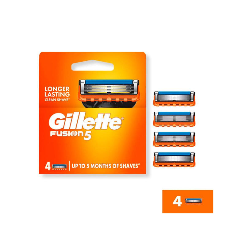 Gillette Fusion Razor Blades - 4 pack