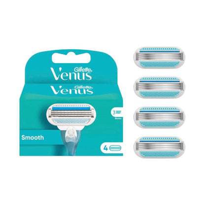 Gillette Venus Smooth Women's Razor Blade - 4 pack