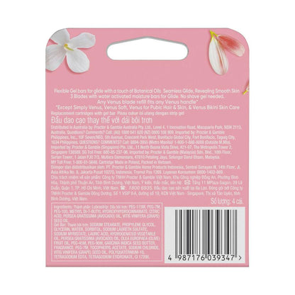 Gillette Venus Comfortglide White Tea Women's Razor Blade - 4 pack