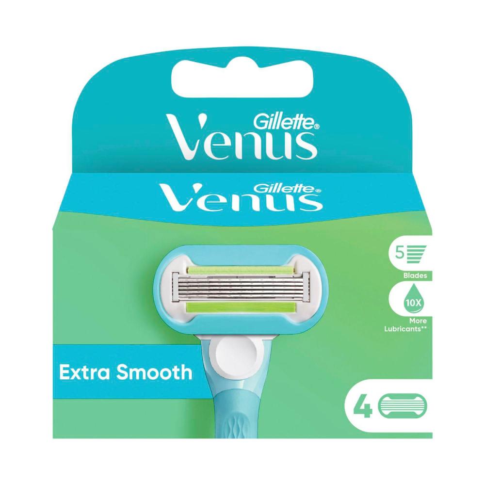 Gillette Venus Extra Smooth Women's Razor Blade - 4 pack