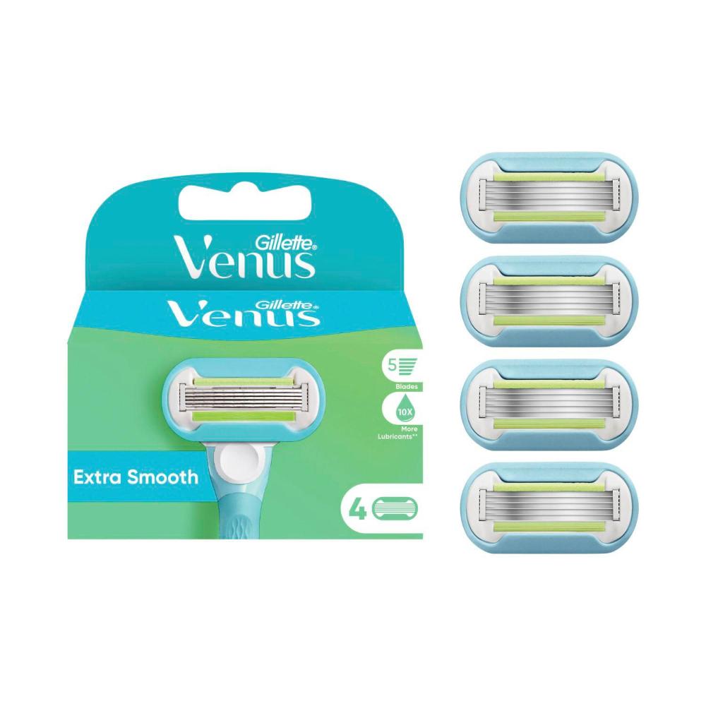 Gillette Venus Extra Smooth Women's Razor Blade - 4 pack