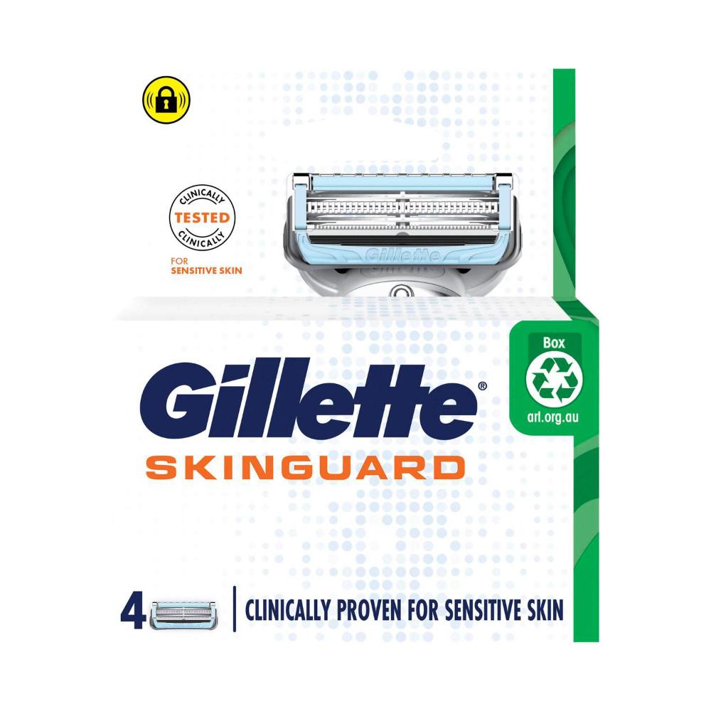 Gillette Skinguard Razor Blades - 4 pack
