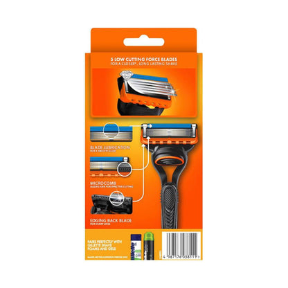 Gillette Fusion Razor Handle +2 Blade - 1 Each