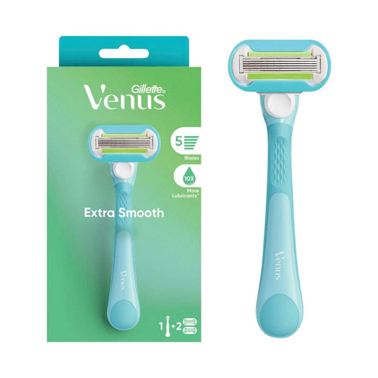 Gillette Venus Extra Smooth Women's Razor +2 Blade - 1 Pack