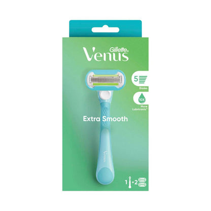 Gillette Venus Extra Smooth Women's Razor +2 Blade - 1 Pack