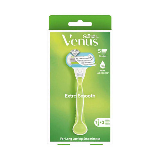 Gillette Venus Extra Smooth Women's Razor +2 Blade - 1 Pack
