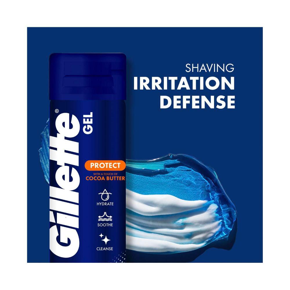 Gillette Men Refreshing Breeze Shave Gel - 195g