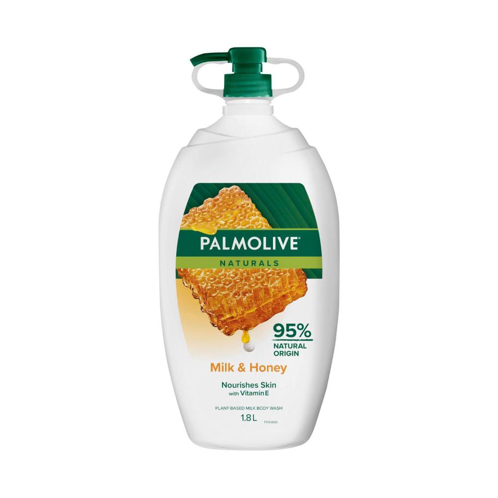 Palmolive Naturals Body Wash Milk & Honey - 1.8L