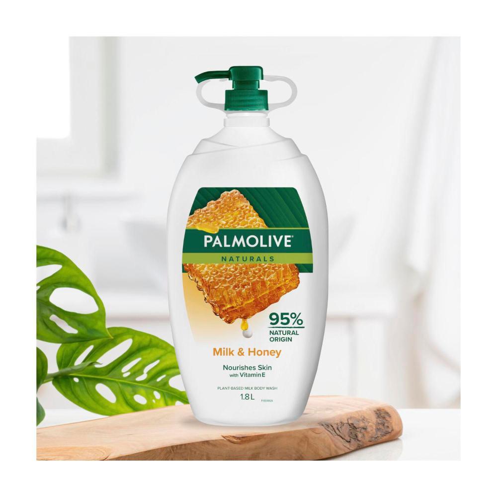 Palmolive Naturals Body Wash Milk & Honey - 1.8L