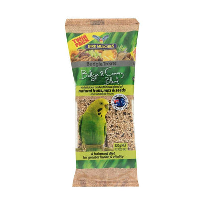 Bird Munchies Twin Pack Budgie Treat - 220g