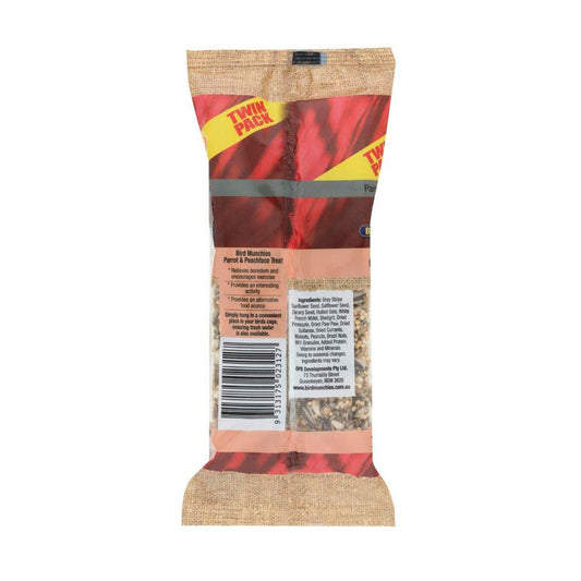 Bird Munchies Twin Pack Parrot Treat - 180g