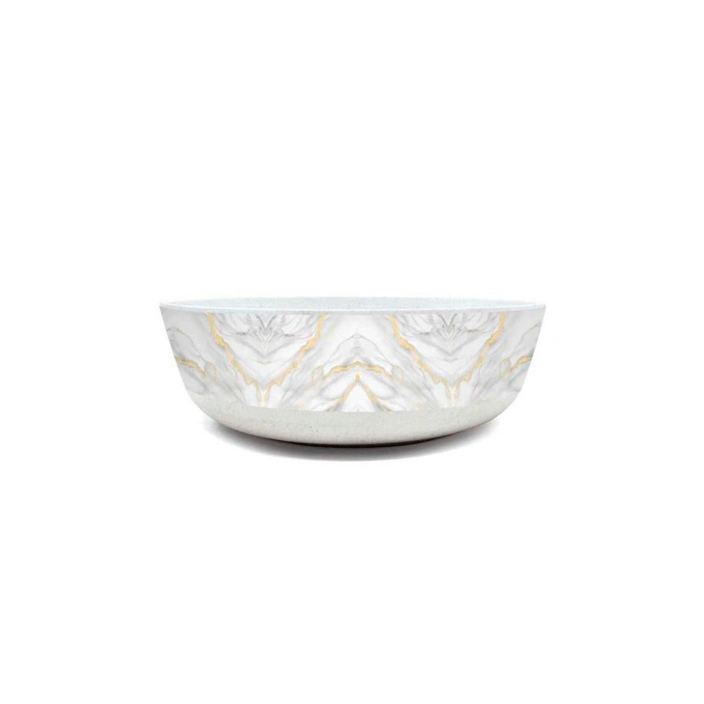 Lux And Bones Arthouse Collection Printed Bamboo Cat Bowl - 1 pack