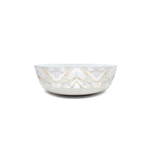 Lux And Bones Arthouse Collection Printed Bamboo Cat Bowl - 1 pack