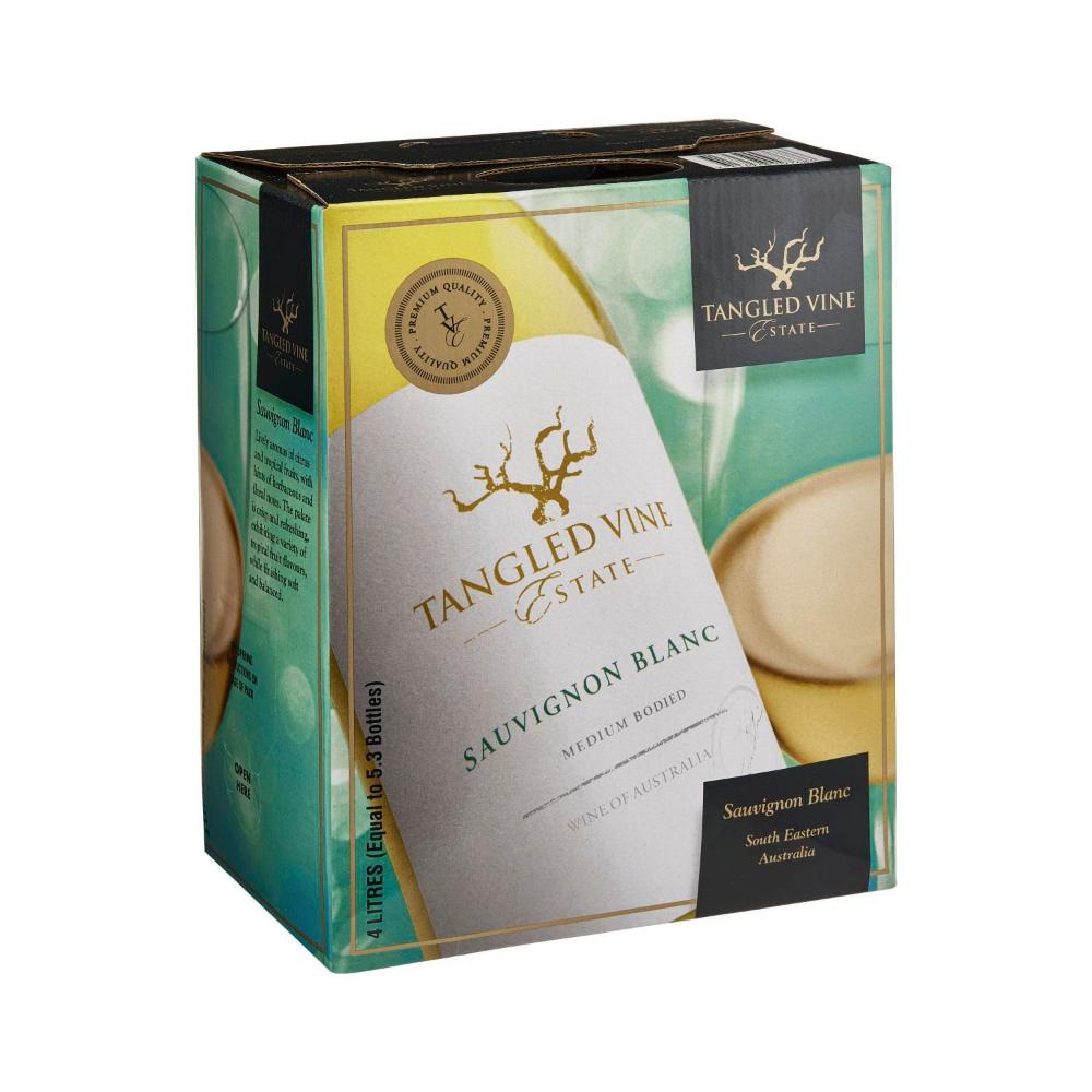 Tangled Vine Sauvignon Blanc 4l - 1 Each
