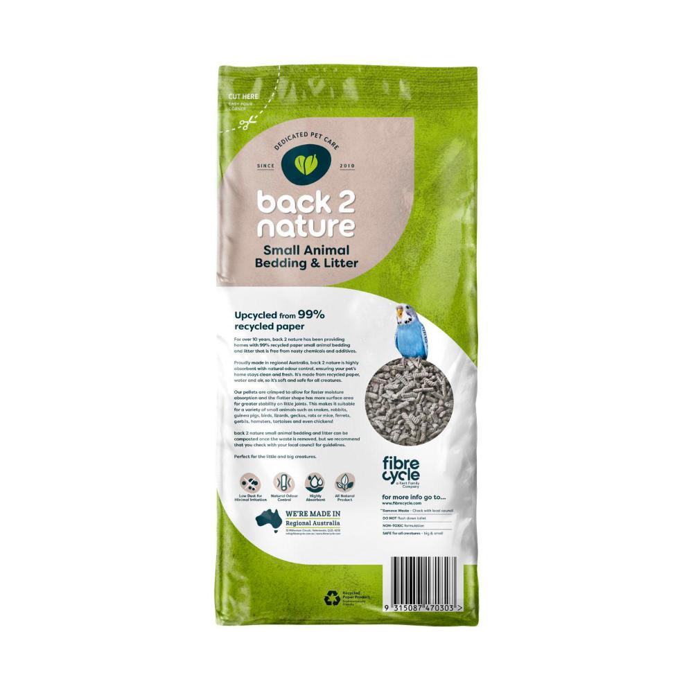 Back To Nature Small Animal Bedding & Litter - 10L