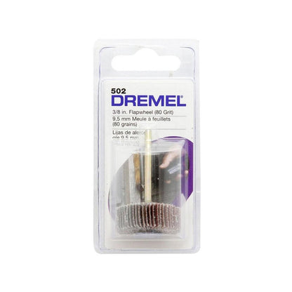 Dremel Sanding Flap Wheel 80 Grit - 41mm - Brown - Medium Finish