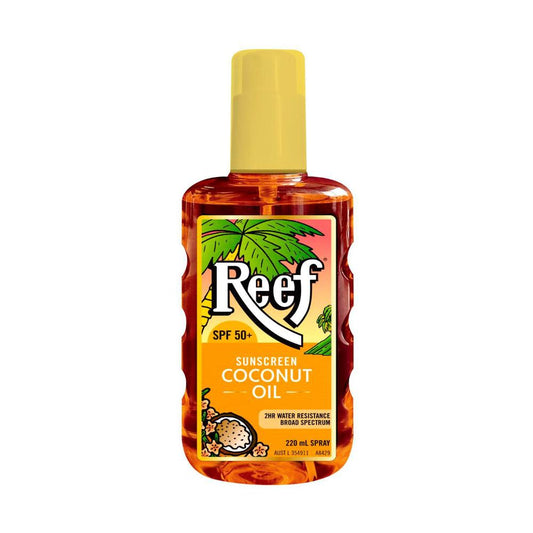 Reef SPF 50+ Sun Tan Coconut Oil Sunscreen Spray - 220mL