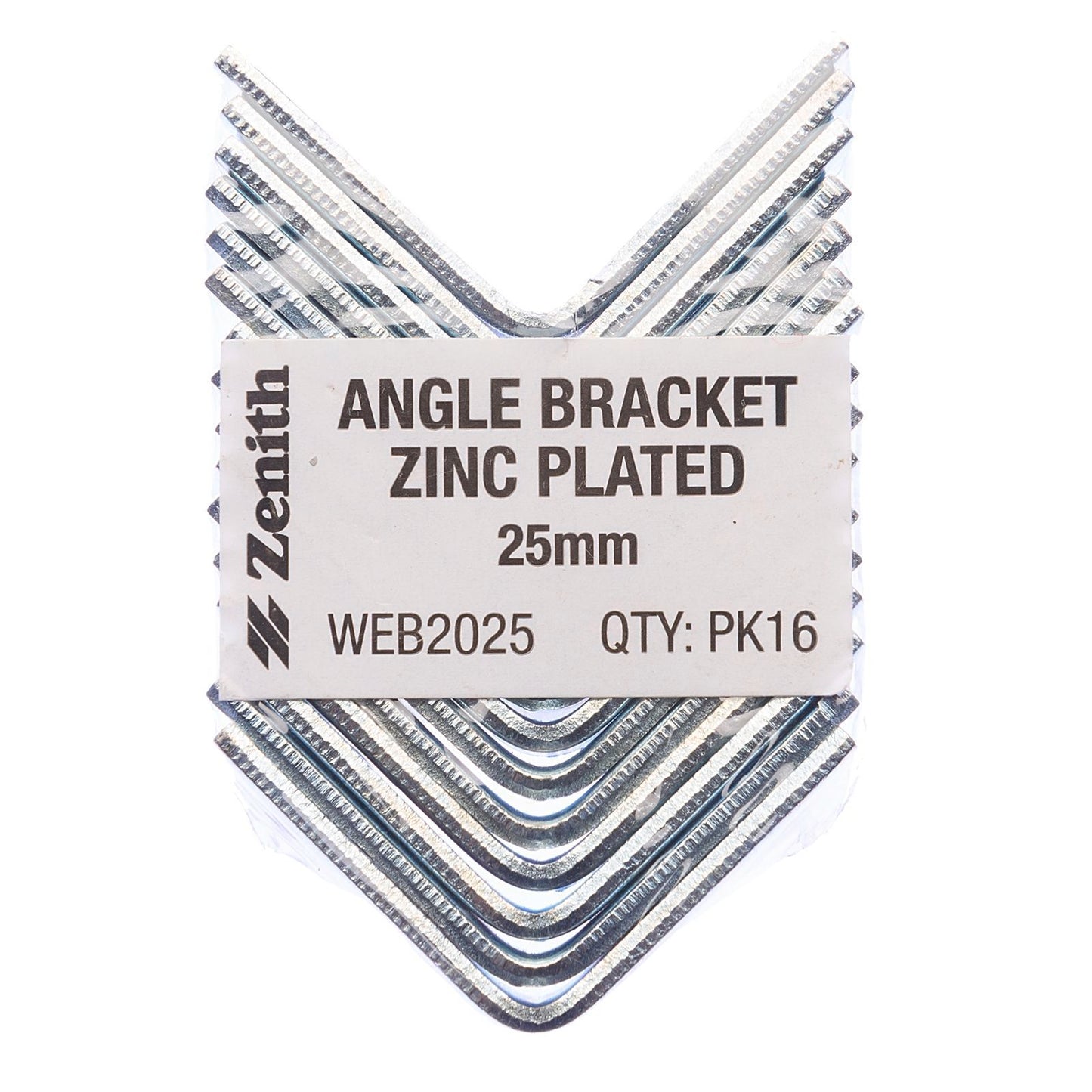 Zenith Angle Bracket - 25mm - 16 Pack