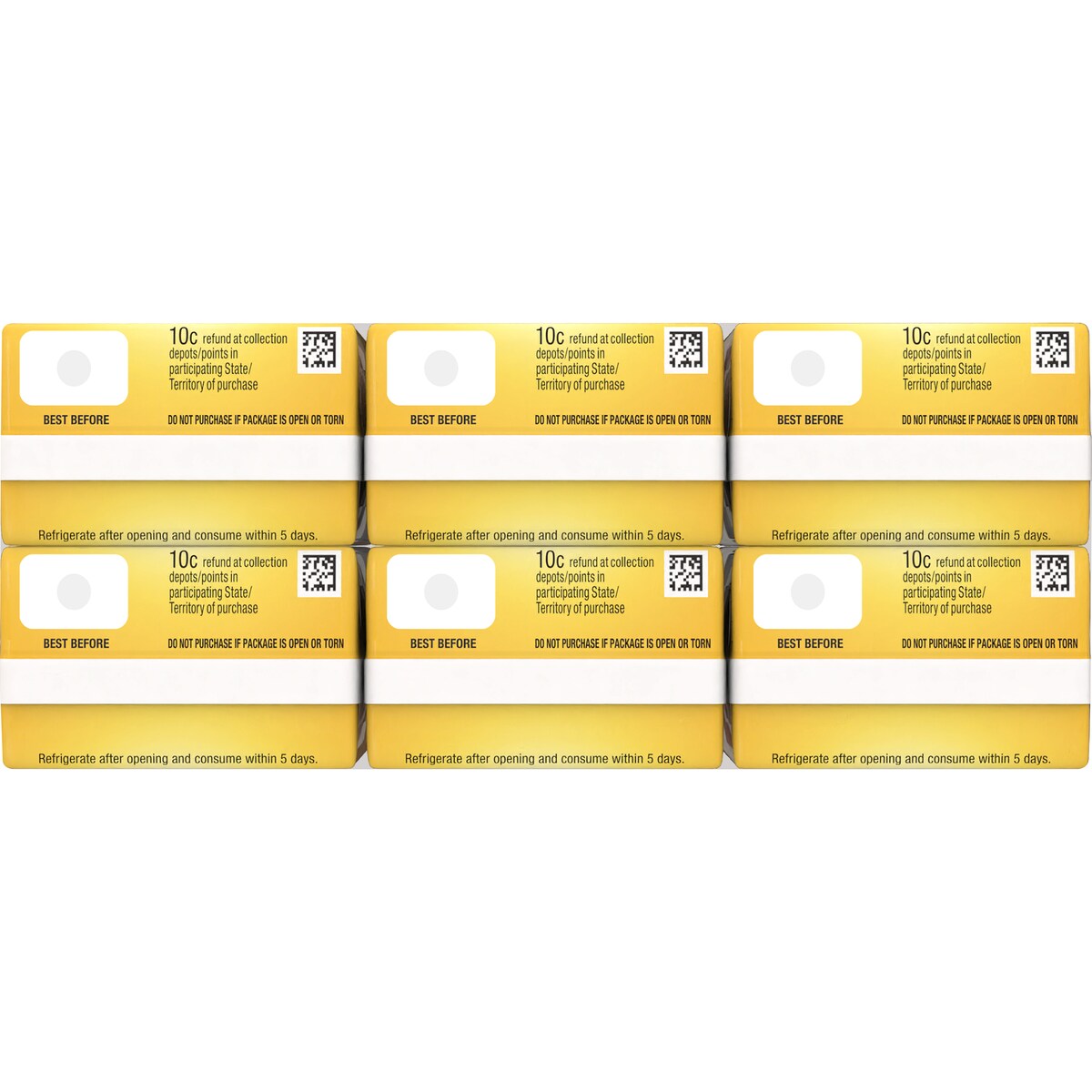 Golden Circle Orange Fruit Drink Poppers Lunchbox Lunch Box Popper 250ml X6 Pack