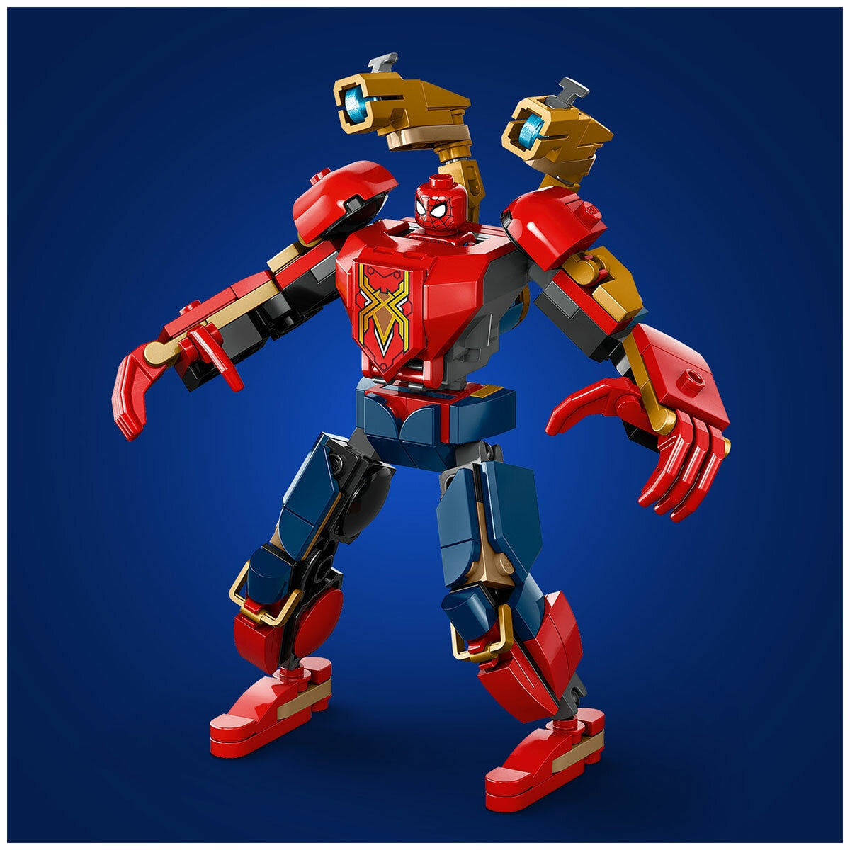 Lego Marvel Mech Battle Posable Spider-Man Vs Doc Ock 76338 315 Pieces