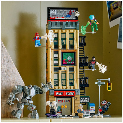 Lego Marvel Spider-Man Vs Mysterio Daily Bugle 781-Piece Collectable Set 76342