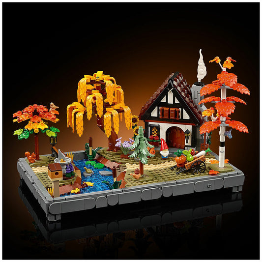 Lego Icons Autumn Cottage Garden 1102-Piece Building Set 11372