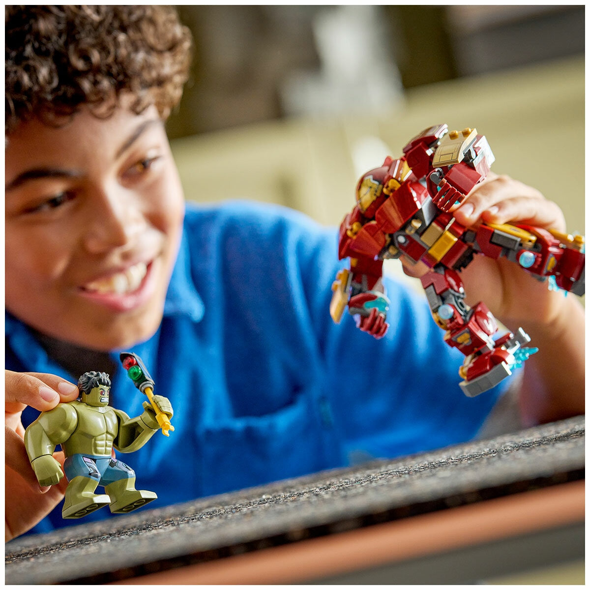 Lego Marvel Hulkbuster Vs the Hulk 413-Piece Epic Battle Set 76343