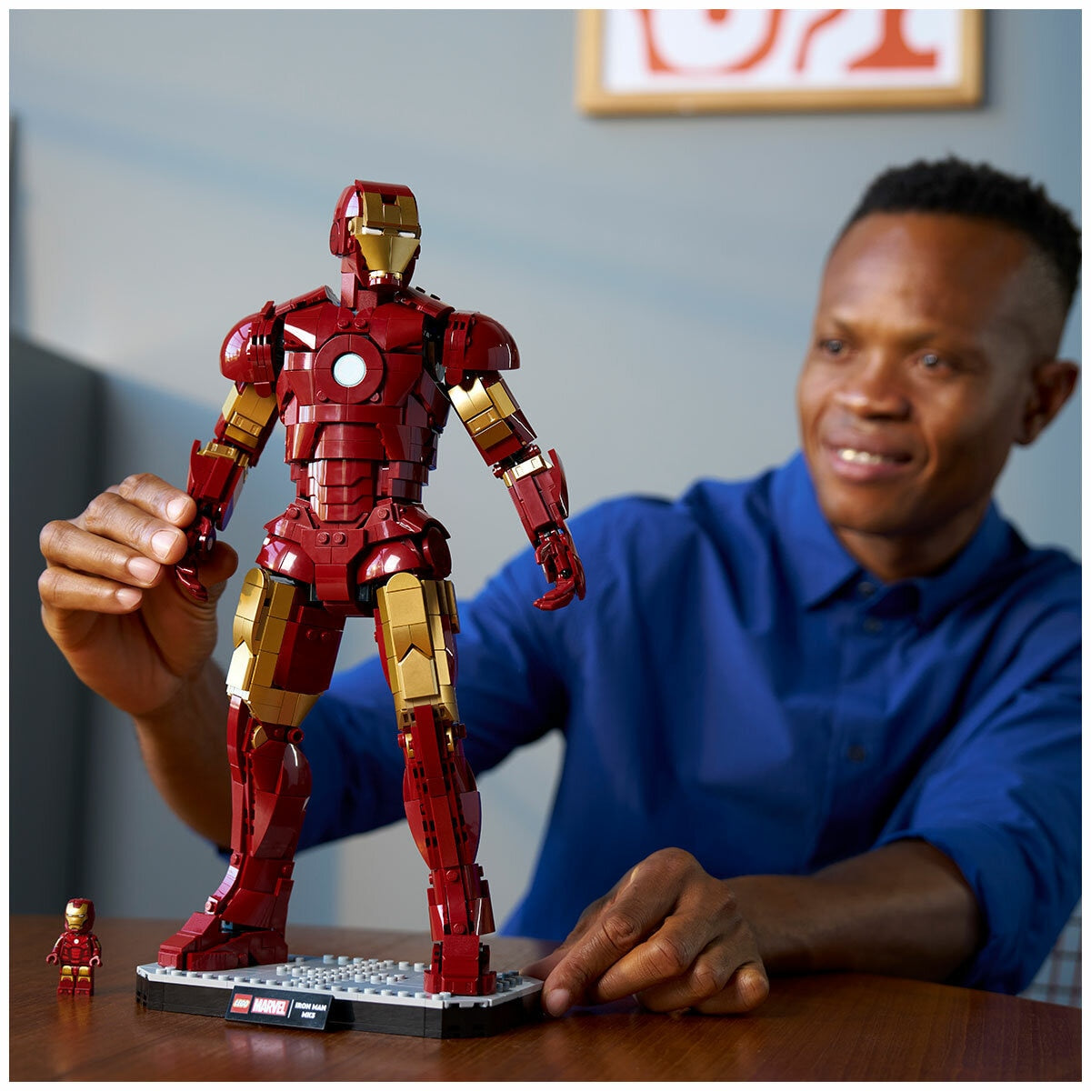 Lego Marvel Iron Man Mark 3 Collectible 1297-Piece Adult 76344