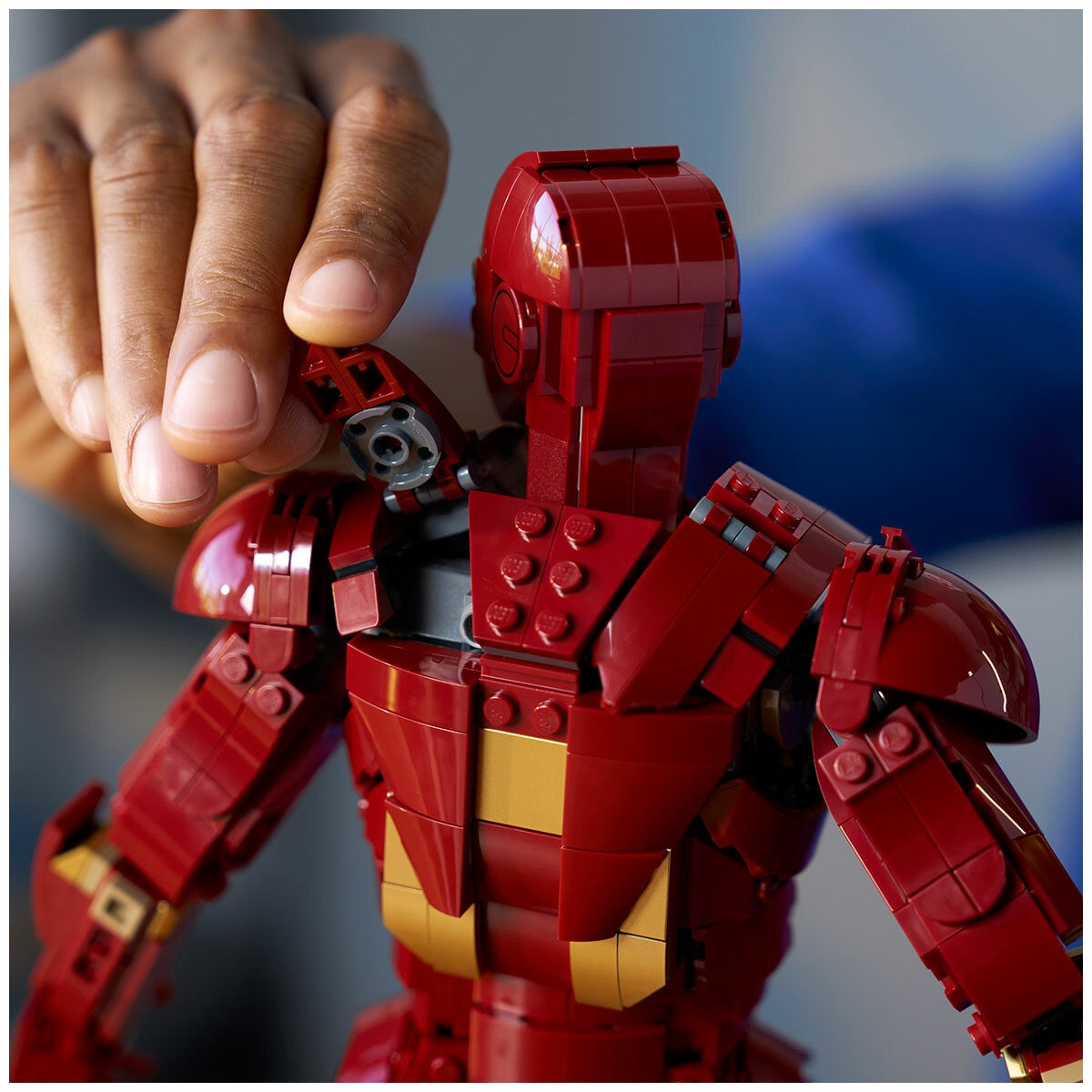 Lego Marvel Iron Man Mark 3 Collectible 1297-Piece Adult 76344