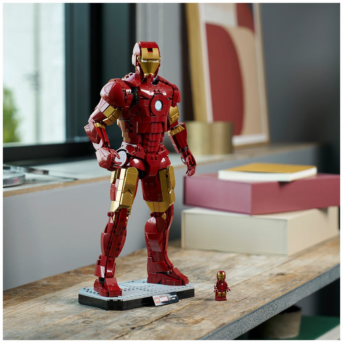 Lego Marvel Iron Man Mark 3 Collectible 1297-Piece Adult 76344