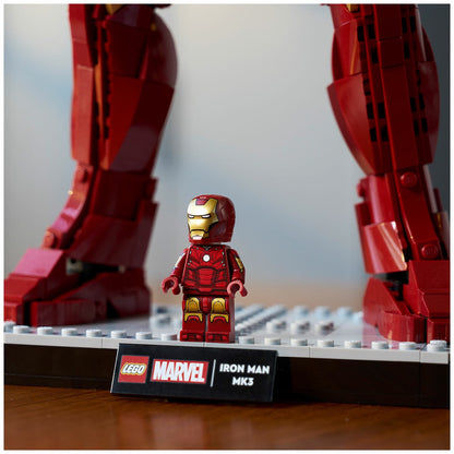 Lego Marvel Iron Man Mark 3 Collectible 1297-Piece Adult 76344